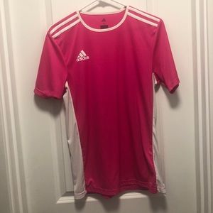 Men’s pink adidas jersey